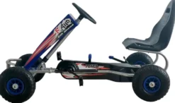 React polkuauto Racer sininen