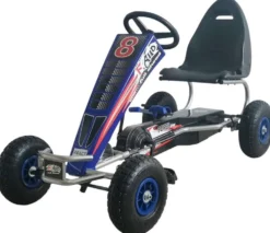 React polkuauto Racer sininen