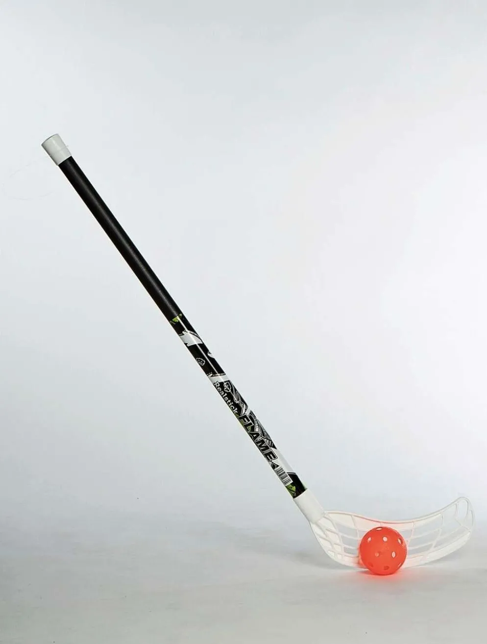 Realstick Flame lasten sählymaila ja pallo