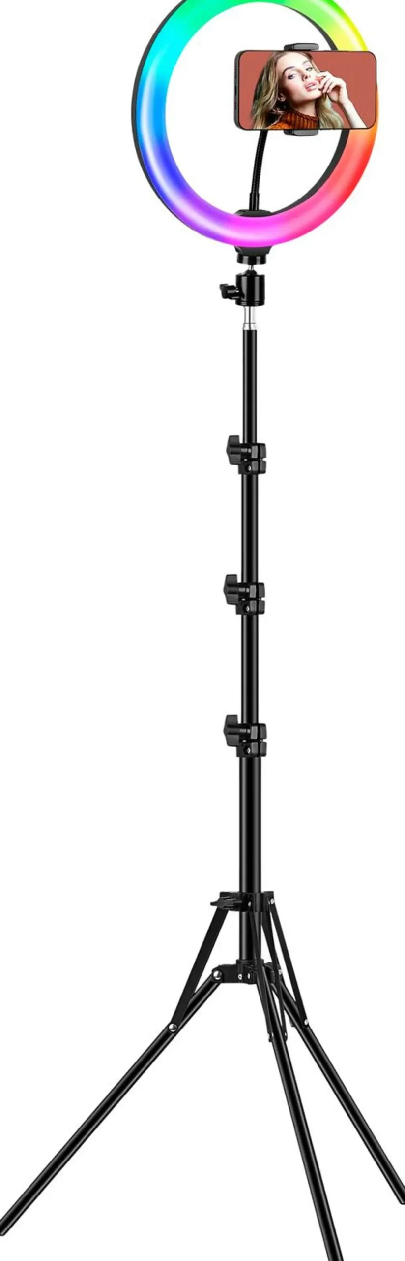 Rengasvalo 26 cm säädettävällä jalalla