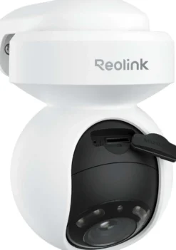 Reolink E1 Outdoor 5MP PTZ Auto Tracking AI WiFi kamera LED-kohdevaloilla