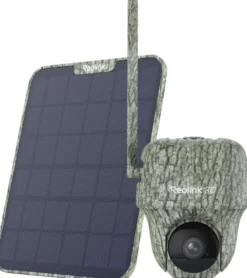 Reolink Go Series (G450) + aurinkopaneeli 2 4K 4G/LTE PT akku Cam Camo