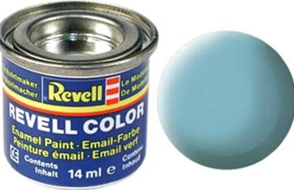 Revell maali 14ml 55 vaalean sinivihreä matta