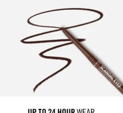 Rimmel Scandal'eyes Eye Definer 0,35 g, 002 Chocolate Brown silmänrajauskynä