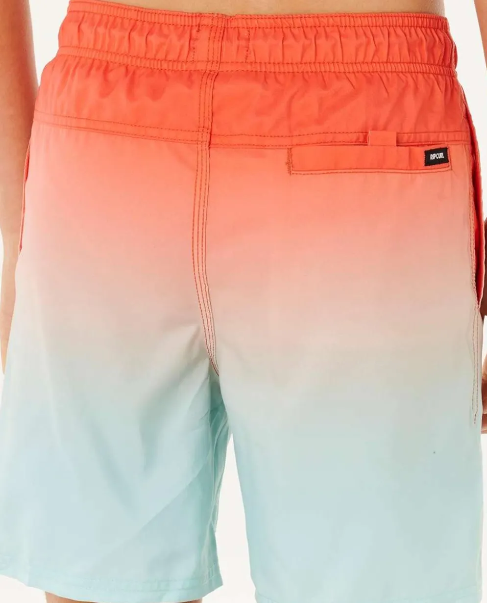 Rip Curl poikien uimashortsit offset fade volley 05SBBO