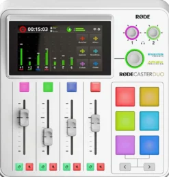 RodeCaster Duo audiotuotantokonsoli