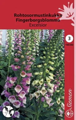 Rohtosormustinkukka Excelsior sekoite