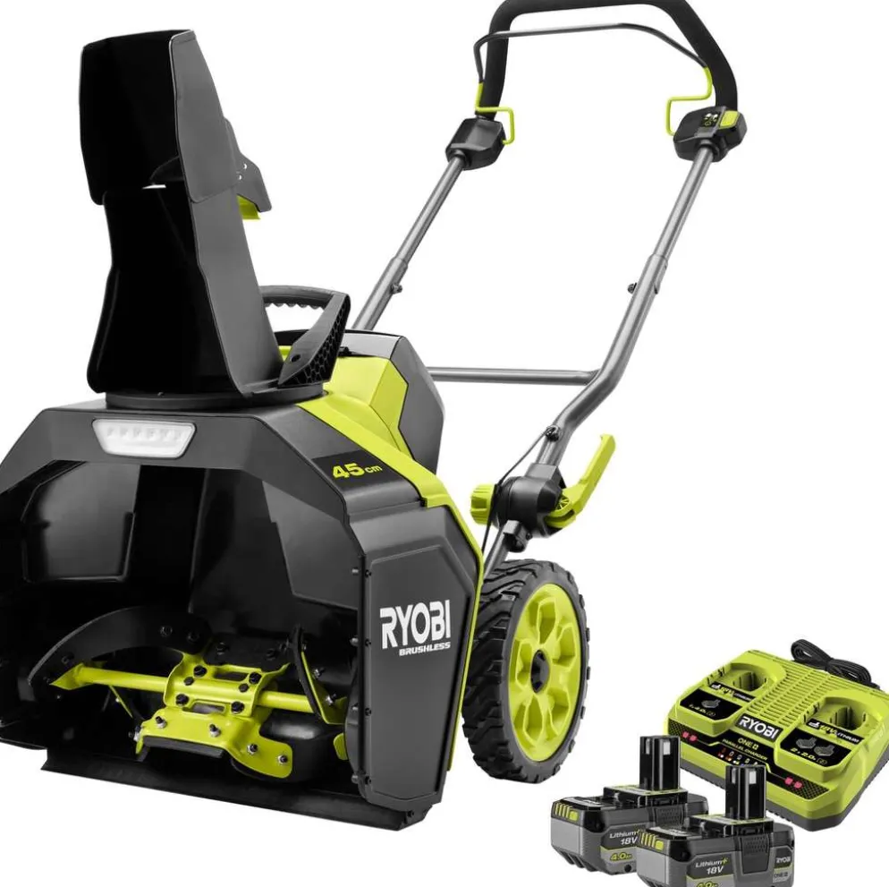 Ryobi 18V akkulumilinko 45 cm (2x 4,0 Ah) RY18STX45A-240