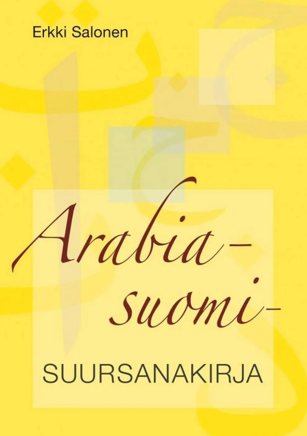 Salonen, Arabia-suomi suursanakirja