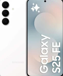 Samsung älypuhelin S25 FE 256 GB valkoinen