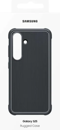 Samsung S25 suojakuori Rugged Case Black