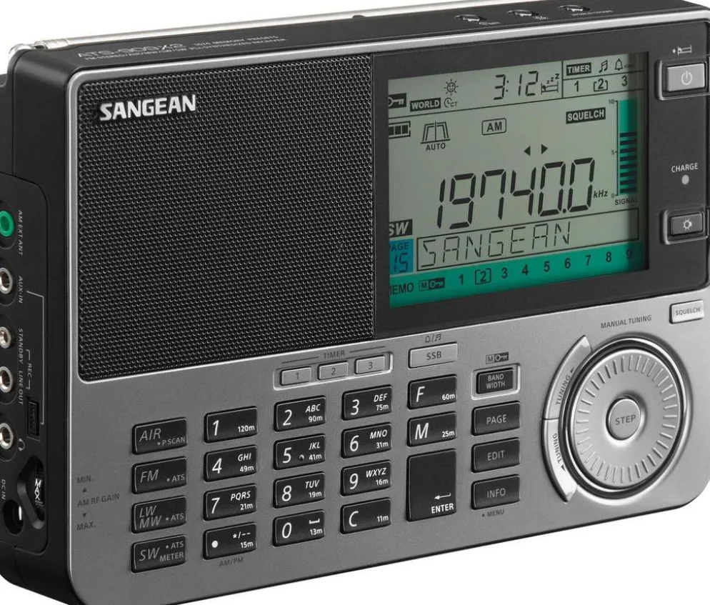 Sangean maailmanradio ATS-909X2 musta