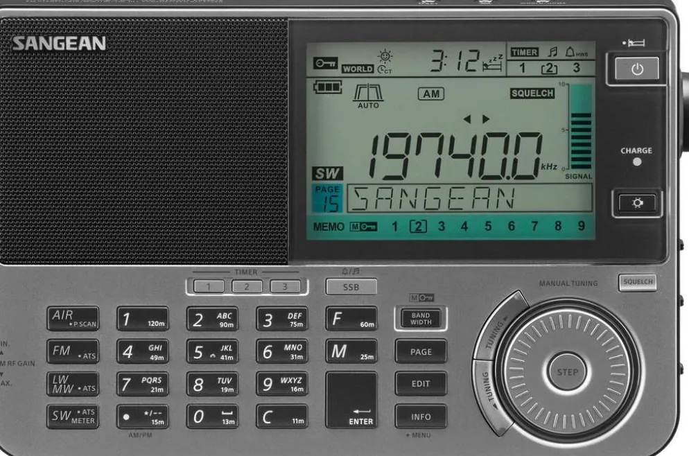 Sangean maailmanradio ATS-909X2 musta