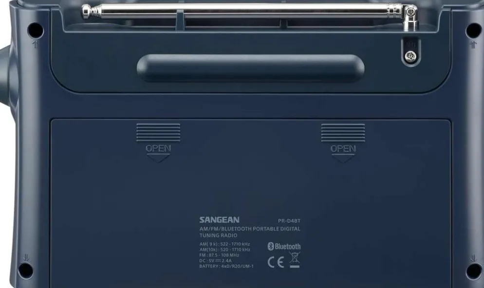 Sangean radio PR-D4BT tummansininen