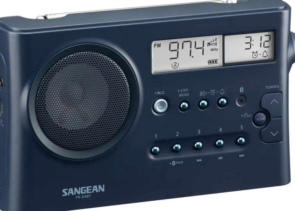 Sangean radio PR-D4BT tummansininen