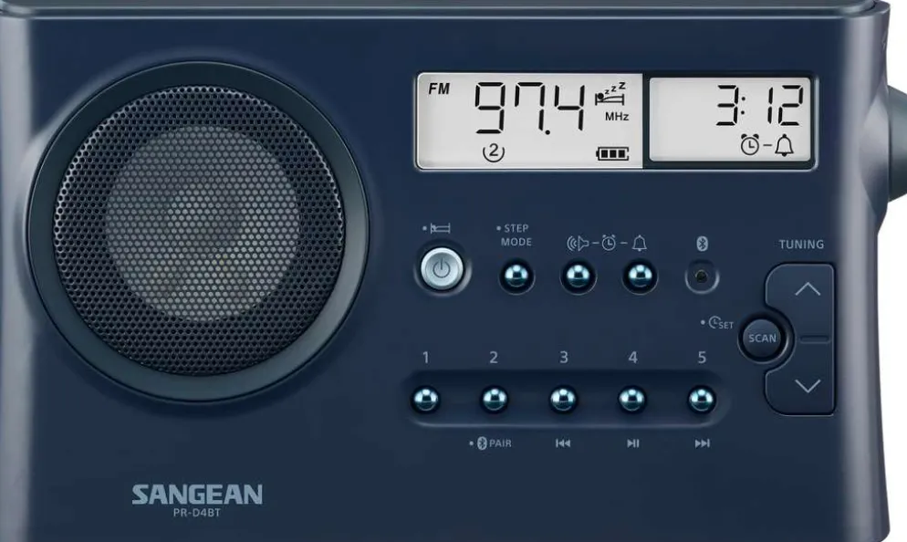 Sangean radio PR-D4BT tummansininen