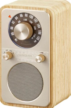 Sangean WR-9 Bluetooth pöytäradio, vaalea tammi