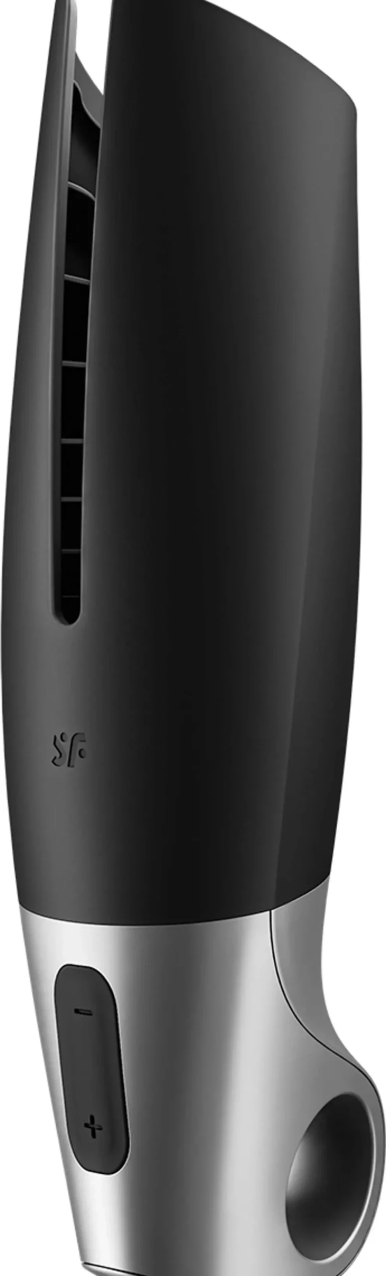 Satisfyer Power Masturbator musta / hopea