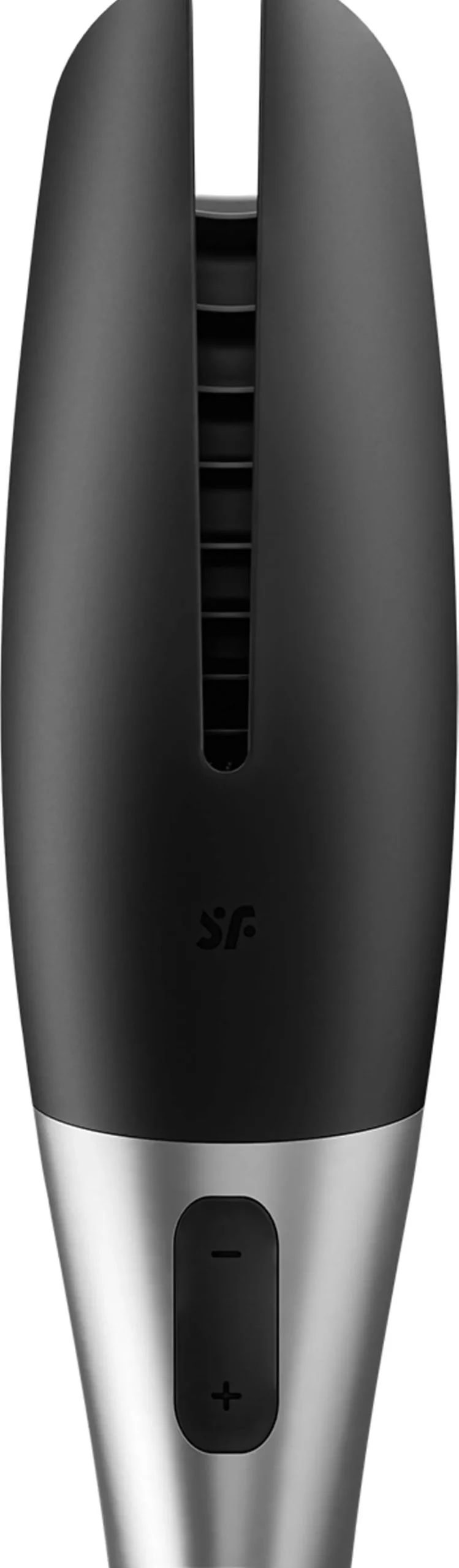 Satisfyer Power Masturbator musta / hopea