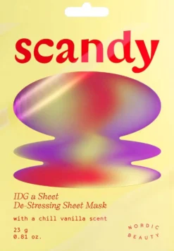 Scandy IDG a Sheet De-Stressing Sheet Mask kasvonaamio 1 kpl
