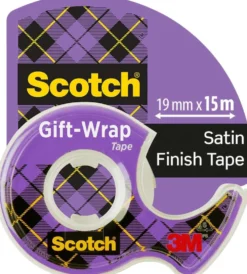 Scotch GiftWrap -satiiniteippi, 19mmx15m