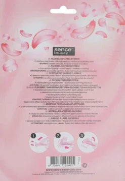 Sence beauty ihonkarvanpoistohöylä 15+4 kolmoisterä