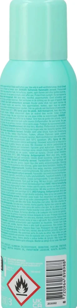 Sence Foot Spray Peppermint Oil jalkasuihke 150ml