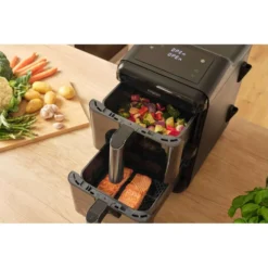 SENCOR Dual Air Fryer kiertoilmakypsennin SFR 1250BK