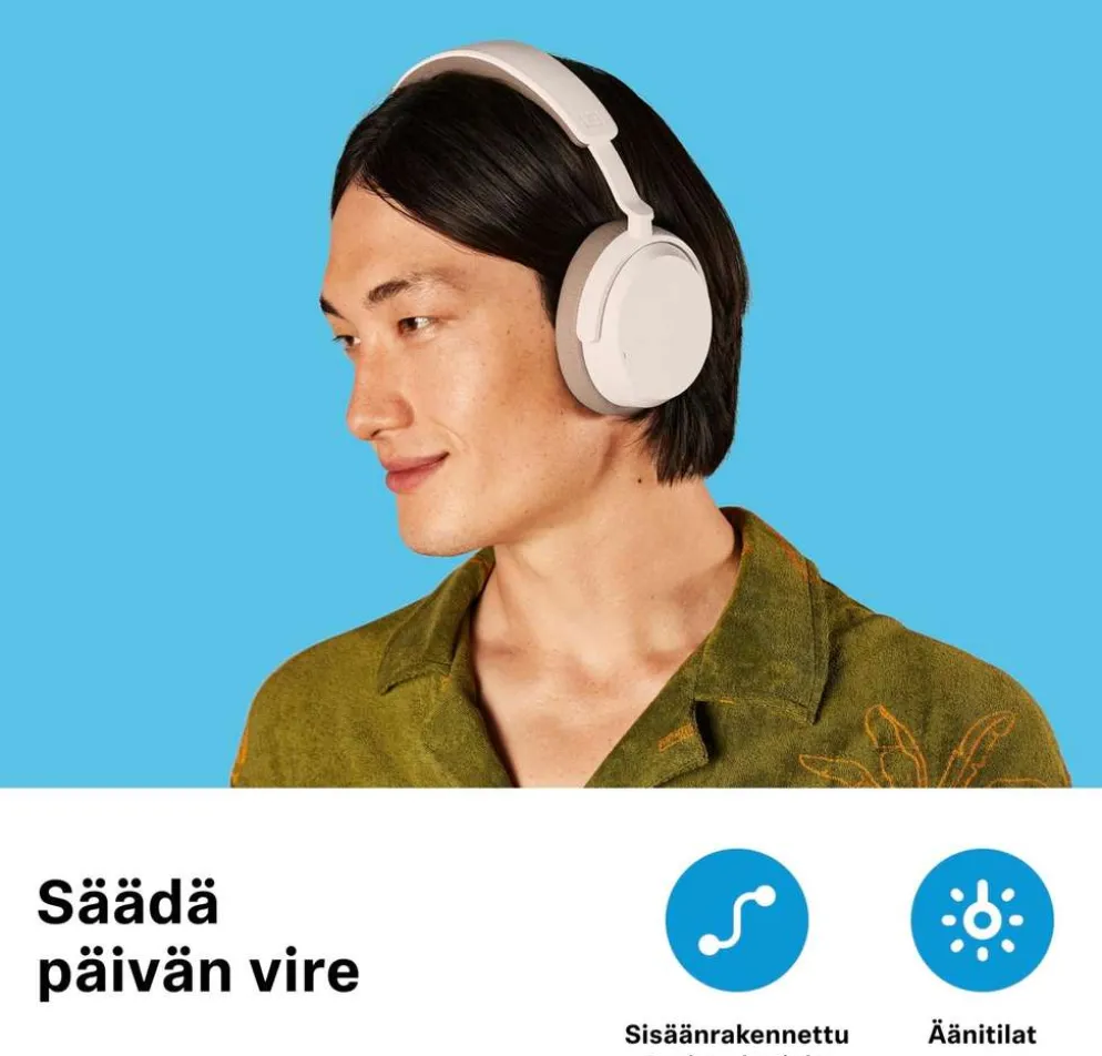 Sennheiser Accentum Wireless langattomat vastamelukuulokkeet valkoinen