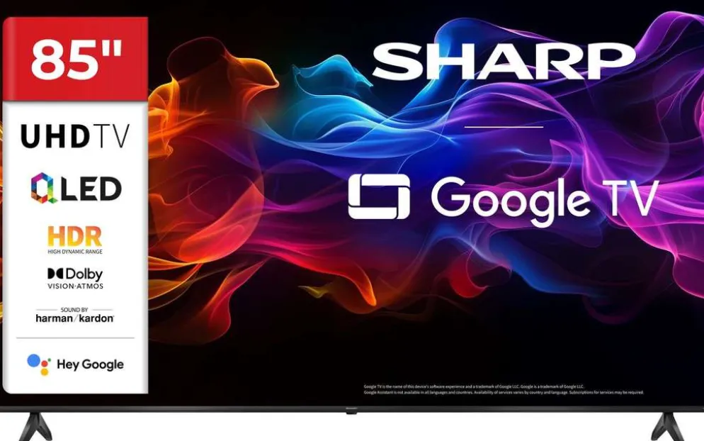 Sharp 85" 4K UHD QLED Google TV 85HP5265E (2026)
