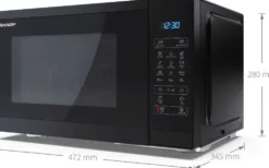 Sharp mikroaaltouuni YC-MG252AE-B