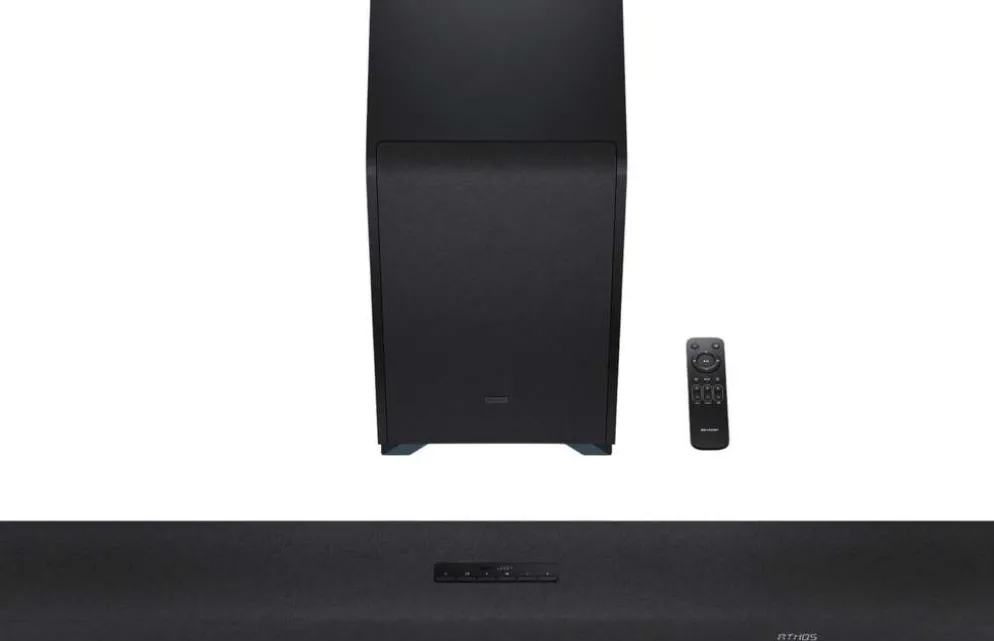 Sharp soundbar ja langaton subwoofer HT-SBW53121(BK) musta