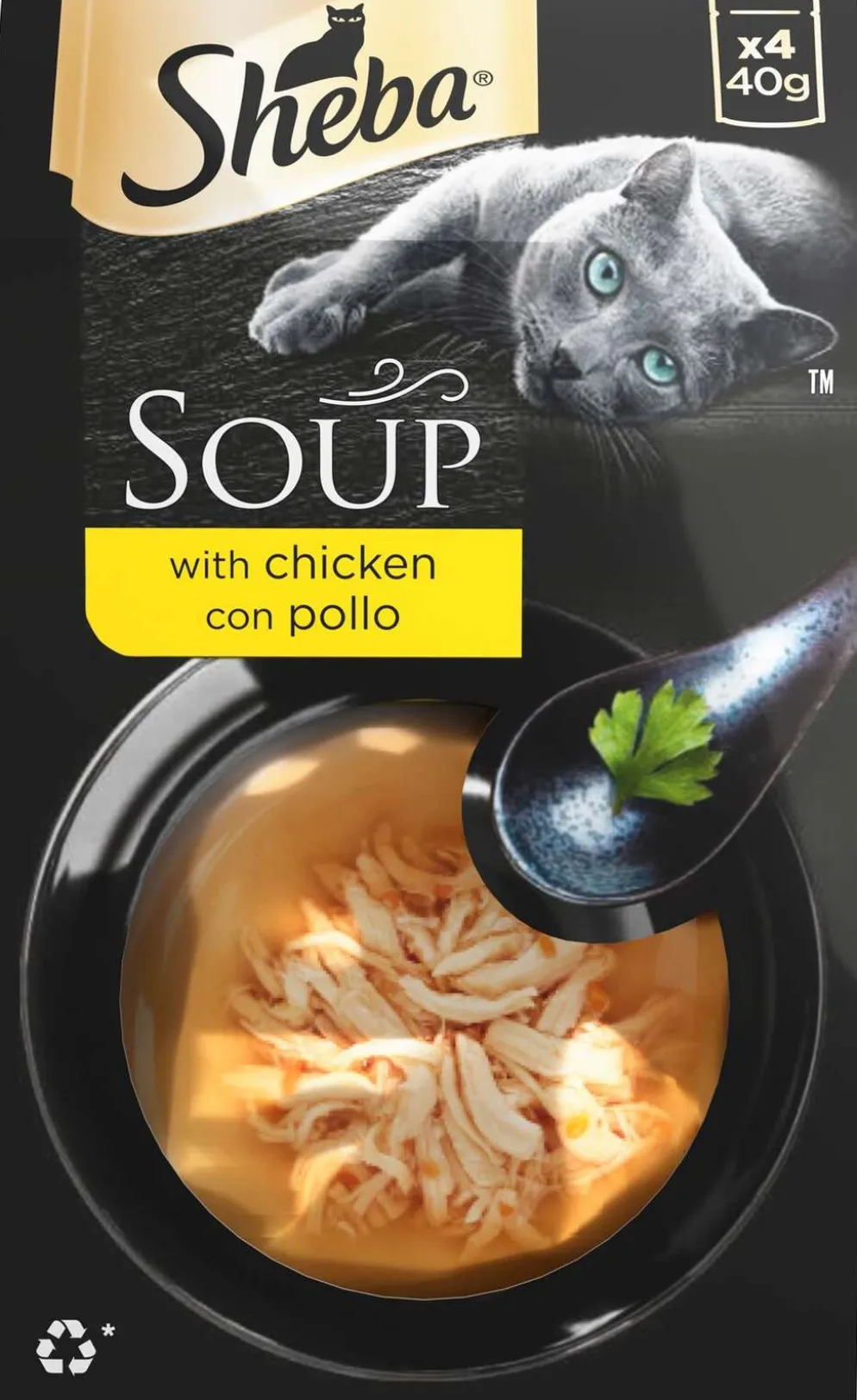 Sheba Soup Kana 4x40g
