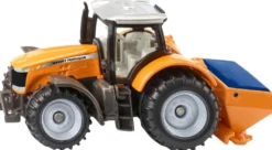 Siku Massey Ferguson suolanlevittäjällä