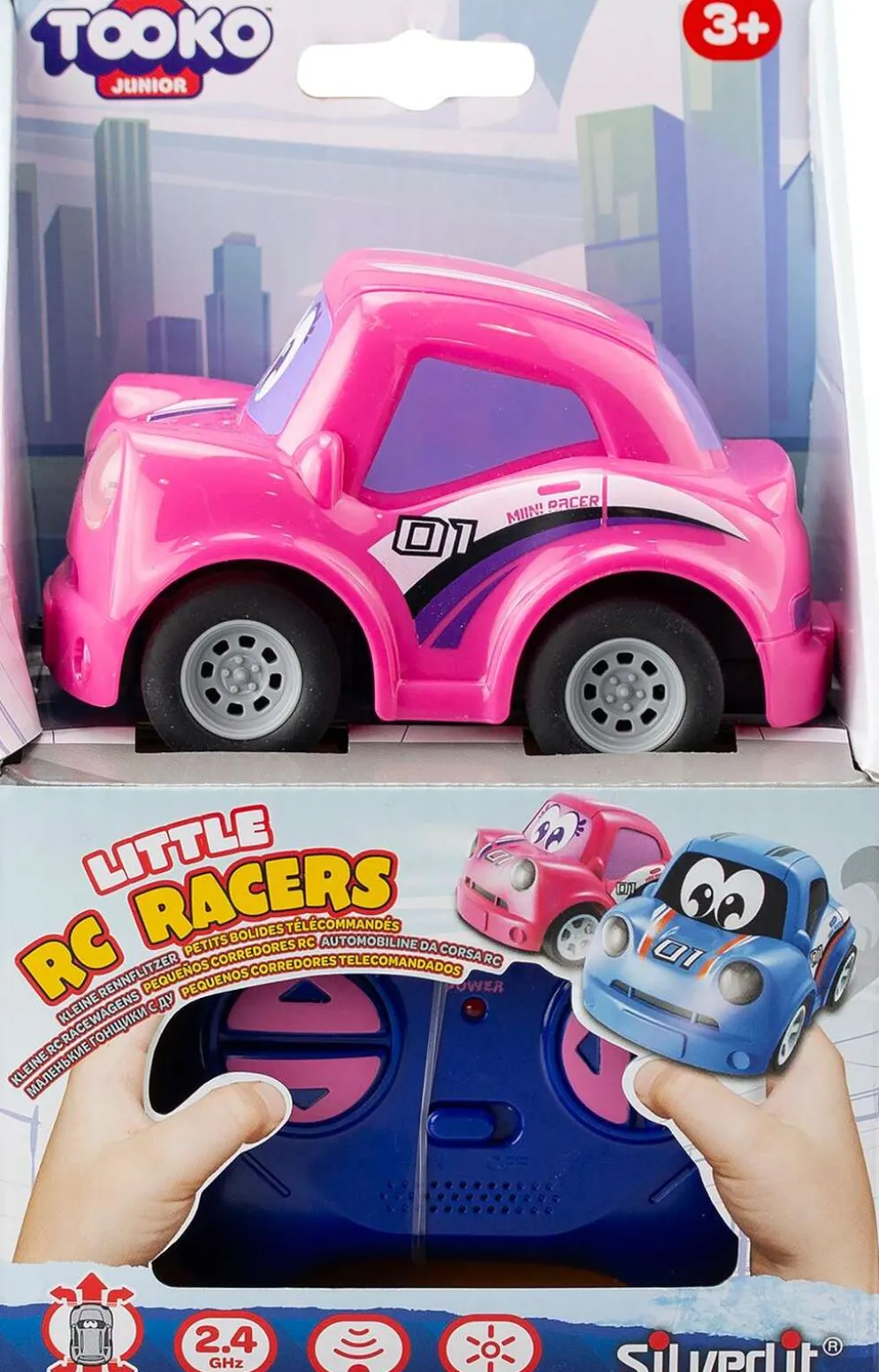 Silverlit pieni RC-auto, erilaisia