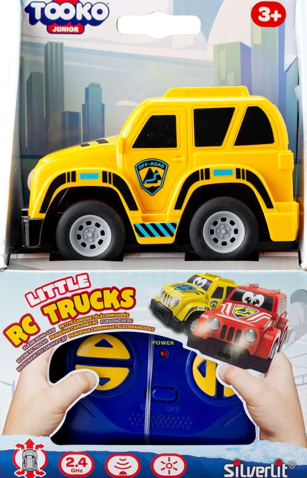 Silverlit pieni RC-auto, erilaisia