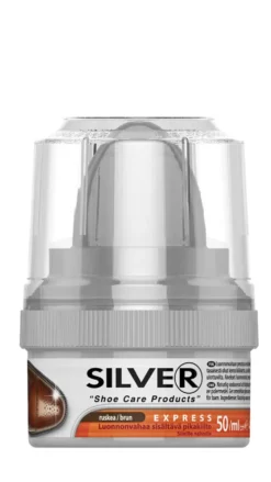 Silver pikakiilloke kengille ruskea 50 ml