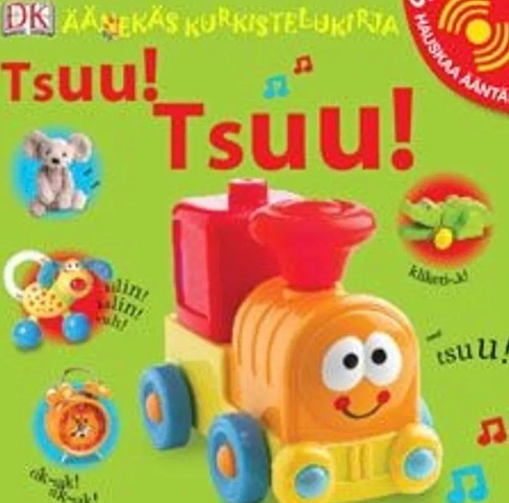 Sirett, Tsuu! Tsuu! - äänekäs kurkistelukirja