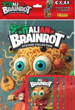 Skifidol Italian Brainrot -aloituspakkaus tarrat aloituspakkaus