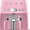Smeg DCF02PKEU kahvinkeitin vaaleanpunainen