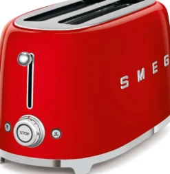 Smeg Leivänpaahdin TSF02RDEU 4-viipaleen punainen