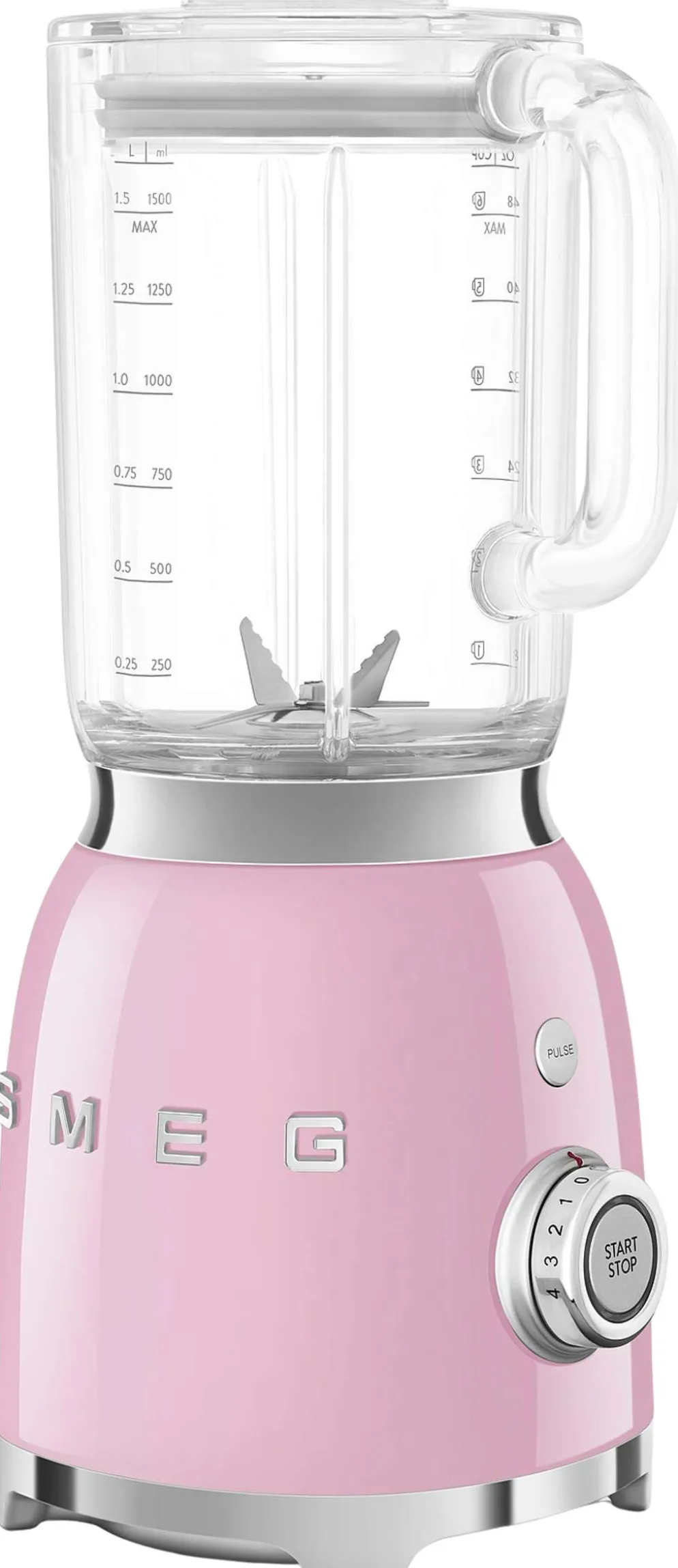 Smeg tehosekoitin pinkki BLF03PKEU