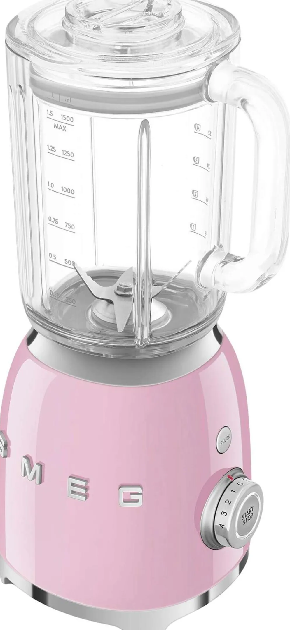 Smeg tehosekoitin pinkki BLF03PKEU