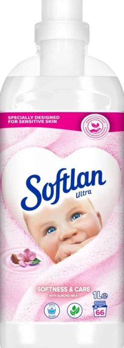 Softlan Ultra Softness & Care huuhteluaine 1000ml