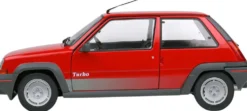 Solido 1:18 Renault 5 GT Turbo MK1 red, keräilyauto, pienoismalli