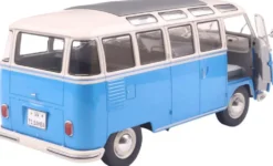 Solido 1:18 VW T1 21 WINDOWS b. blue/white, keräilyauto, pienoismalli