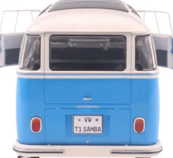 Solido 1:18 VW T1 21 WINDOWS b. blue/white, keräilyauto, pienoismalli