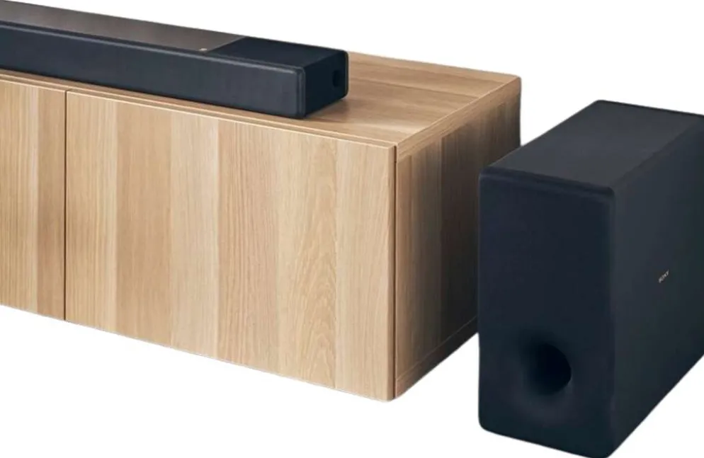 Sony langaton subwoofer SA-SW3 soundbarille (Sony HT-S2000) musta