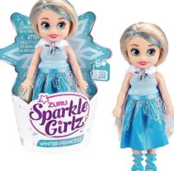 Sparkle Girlz talviprinsessa kuppikakku mininukke