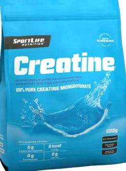 SportLife Nutrition Creatine 500g Kreatiinimonohydraatti